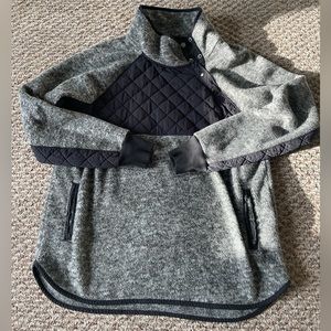 Abercrombie Asymmetrical Snap-Up Fleece